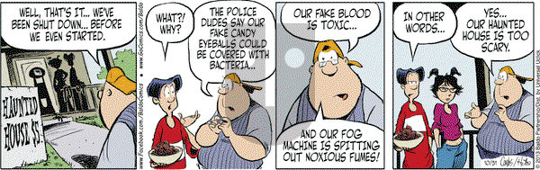 Baldo on Thursday October 31, 2013 Comic Strip