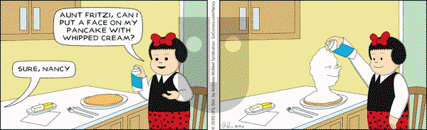 Nancy on Monday October 19, 2020 Comic Strip