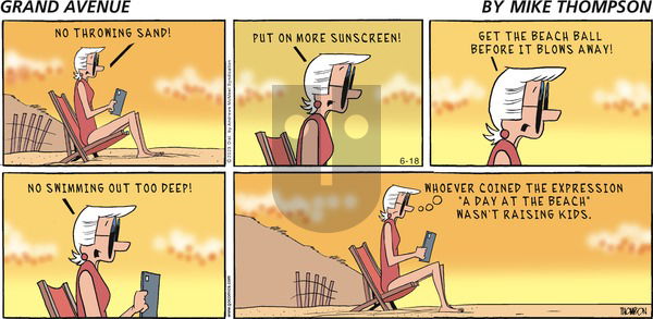 Grand Avenue on Sunday June 18, 2023 Comic Strip