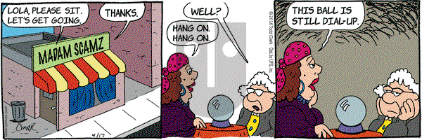 Lola on Saturday April 17, 2010 Comic Strip