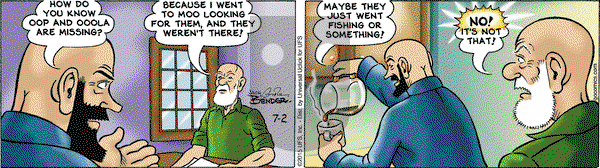 Alley Oop on Thursday July 2, 2015 Comic Strip
