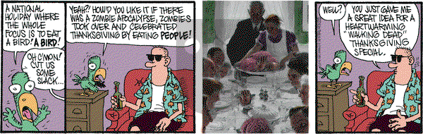 Monty on Tuesday November 25, 2014 Comic Strip