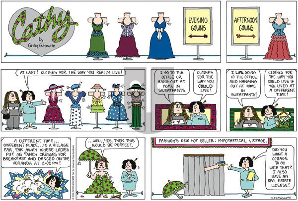 Cathy Classics on Sunday April 23, 2006 Comic Strip