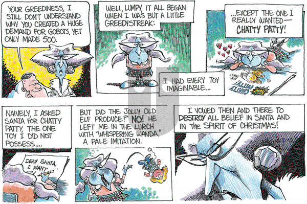 Beanie the Brownie on Sunday December 8, 2019 Comic Strip