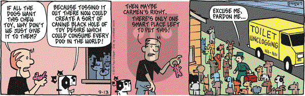 Pooch Cafe - Tuesday September 13, 2016 Comic Strip