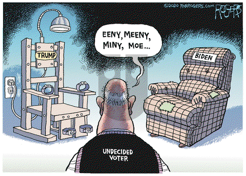 Rob Rogers on Friday October 30, 2020 Comic Strip