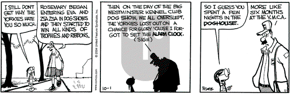 Grand Avenue on Friday October 1, 2004 Comic Strip