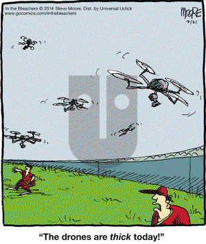In the Bleachers on Monday July 21, 2014 Comic Strip