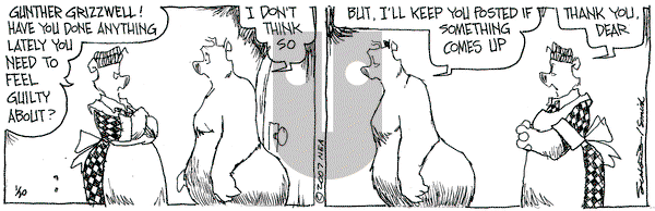 The Grizzwells - Saturday January 20, 2007 Comic Strip