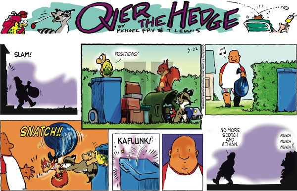 Over the Hedge on Sunday March 22, 2020 Comic Strip