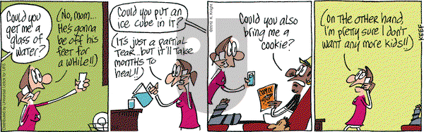The Knight Life on Tuesday February 4, 2014 Comic Strip