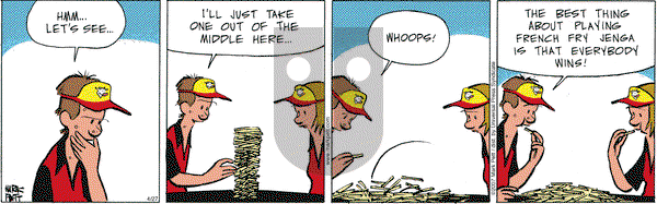 Lucky Cow on Friday April 27, 2007 Comic Strip