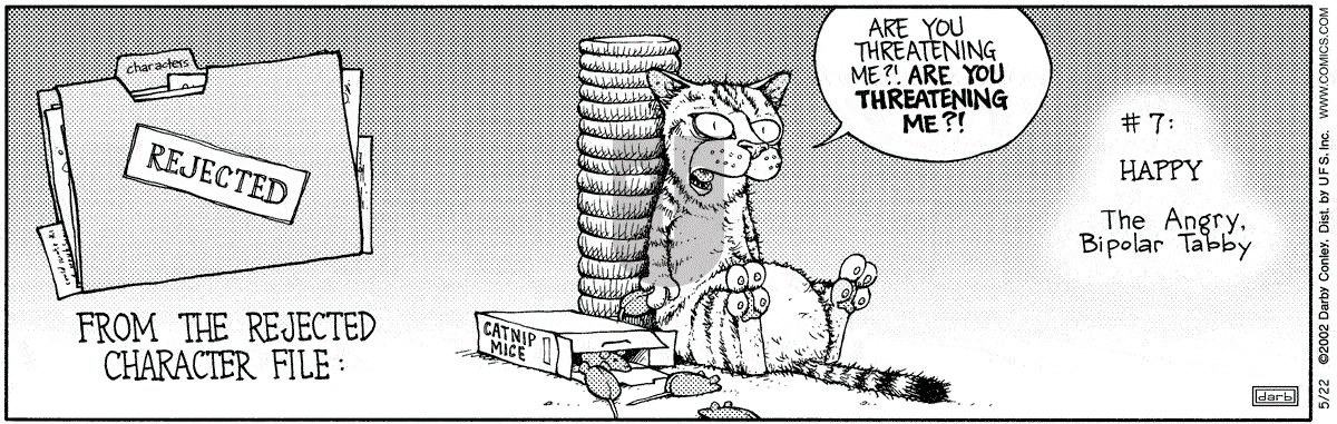 Get Fuzzy - Wednesday May 22, 2002 Comic Strip