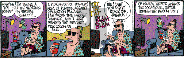 Monty on Wednesday March 14, 2012 Comic Strip