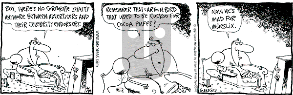 The Duplex on Wednesday February 19, 1997 Comic Strip