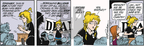 Doonesbury on Wednesday July 16, 2003 Comic Strip