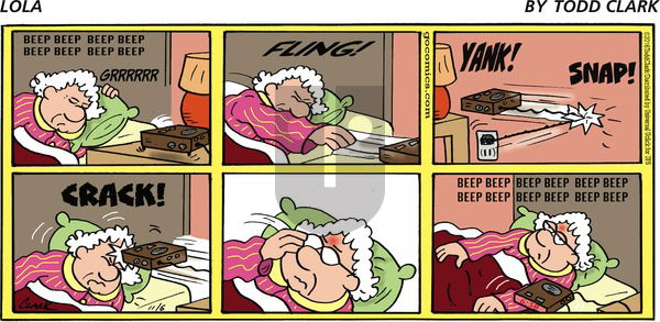 Lola on Sunday November 6, 2016 Comic Strip