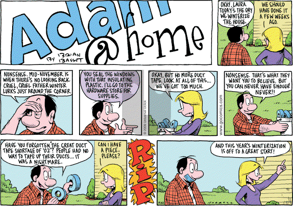 Adam@Home on Sunday November 22, 2009 Comic Strip