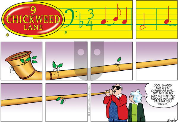 9 Chickweed Lane on Sunday December 19, 2004 Comic Strip