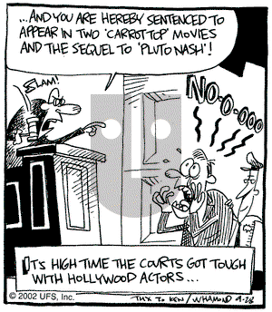 Reality Check on Saturday September 28, 2002 Comic Strip