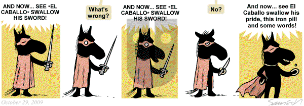 Dark Side of the Horse on Friday May 4, 2012 Comic Strip