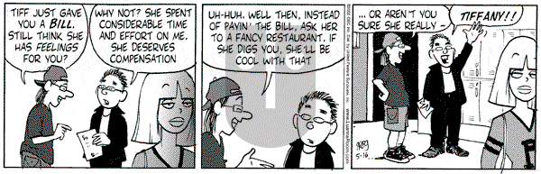 Luann on Thursday May 16, 2002 Comic Strip