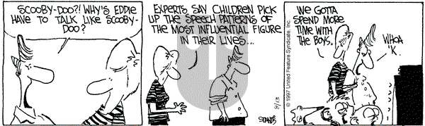 The Buckets on Wednesday August 13, 1997 Comic Strip