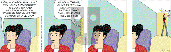 Nancy on Thursday October 1, 2020 Comic Strip