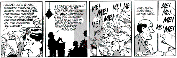 Doonesbury on Thursday November 18, 1993 Comic Strip