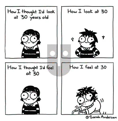 Sarah's Scribbles on Saturday April 9, 2022 Comic Strip