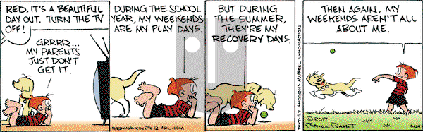 Red and Rover on Saturday June 24, 2017 Comic Strip