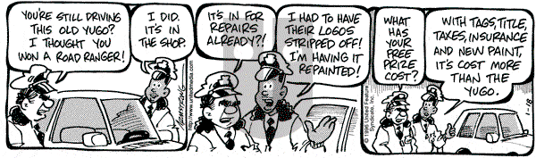 JumpStart on Thursday January 18, 1996 Comic Strip