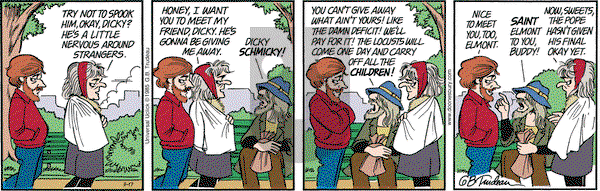 Doonesbury on Thursday September 17, 2015 Comic Strip