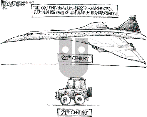 Matt Davies on Friday October 24, 2003 Comic Strip