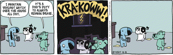 Pooch Cafe on Monday December 8, 2014 Comic Strip