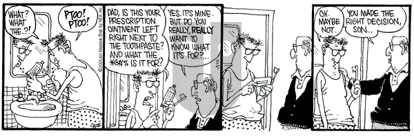 Monty on Saturday November 5, 2005 Comic Strip