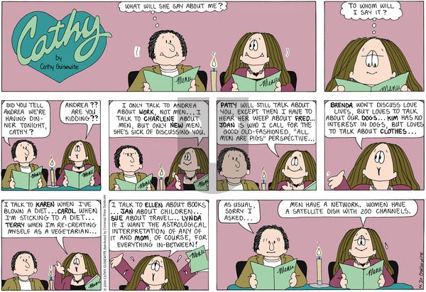 Cathy Classics on Sunday May 1, 2011 Comic Strip