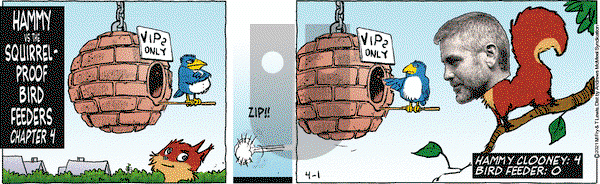 Over the Hedge on Thursday April 1, 2021 Comic Strip