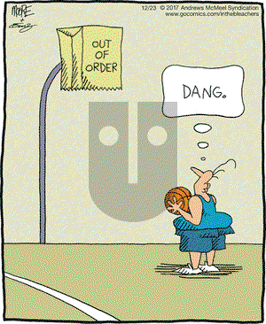 In the Bleachers on Saturday December 23, 2017 Comic Strip