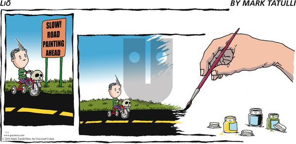 Lio on Sunday December 4, 2016 Comic Strip