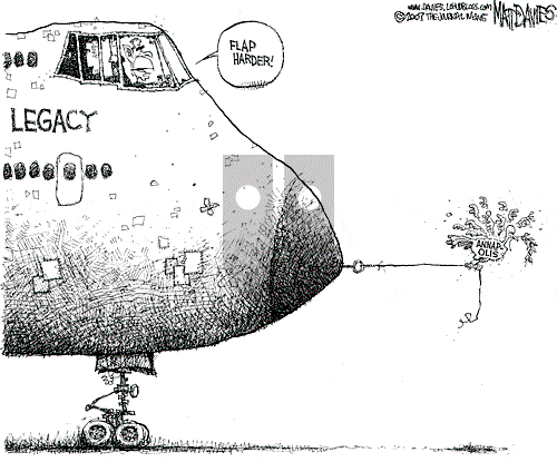 Matt Davies on Thursday November 29, 2007 Comic Strip