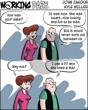 Working Daze on Saturday August 23, 2003 Comic Strip