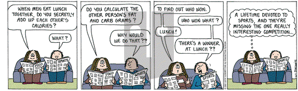 Cathy Classics on Saturday January 27, 2007 Comic Strip
