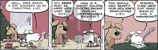 DeFlocked on Friday December 26, 2008 Comic Strip