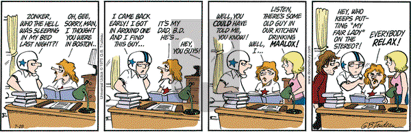 Doonesbury on Monday July 28, 2014 Comic Strip