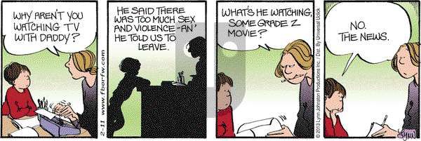 For Better or For Worse - Monday February 11, 2013 Comic Strip