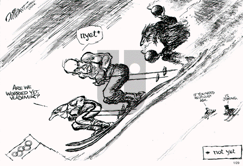 Pat Oliphant on Wednesday January 29, 2014 Comic Strip