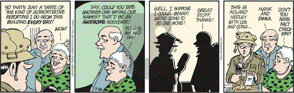 Doonesbury on Saturday July 28, 2007 Comic Strip