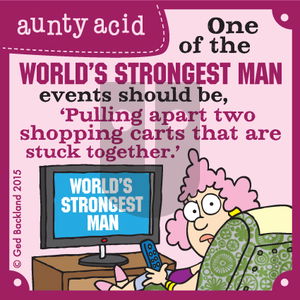 Aunty Acid on Wednesday April 22, 2015 Comic Strip