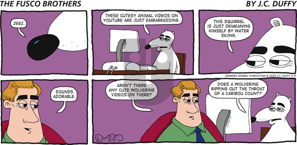 The Fusco Brothers - Sunday November 5, 2023 Comic Strip
